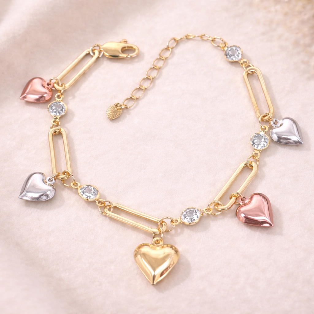 Bracelet Amour Tricolor